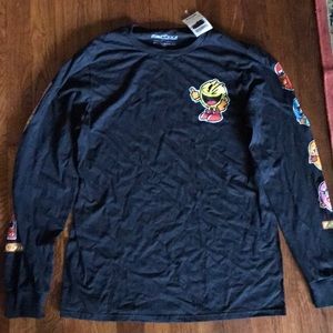 PAC-Man long sleeve shirt. Brand new, never warn.